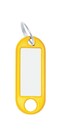 9219-01383-040 - Keyring with ring single yellow