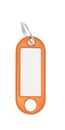 9219-01383-060 - Keyring with ring single orange