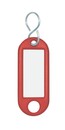 9219-01384-020 - Keyring with S-hook single red