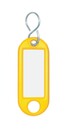 9219-01384-040 - Keyring with S-hook single yellow