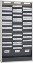9219-02005 - Card-board 25 slots 3 columns grey