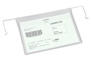 9219-10009 - Wire hanger pocket with cover with index card
