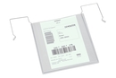 9219-10008 - Wire hanger pocket transparent