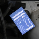 9220-00095 - Customer-service engine compartment tag