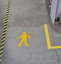 9225-20072-040 - Pictogram Pedestrian for floor marking floor