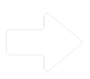 9225-20082-070 - floor marker pictogram arrow white