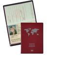 9707-00233 - passport case red