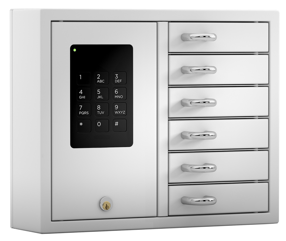 9201-00018 - Key hands-off safe light-grey 9201-00018 - Key hands-off safe light-grey