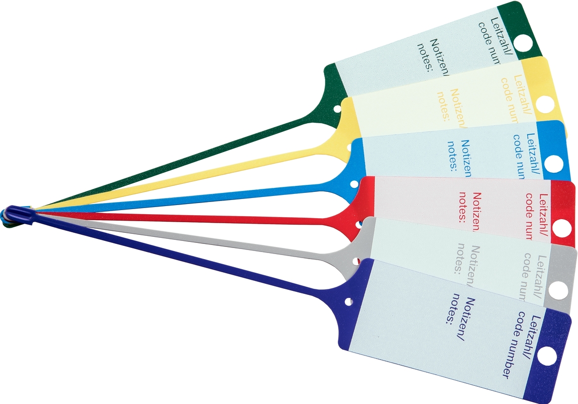 9208-00647 - PP key tag 6 colors