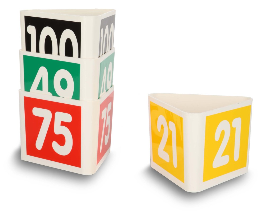 9218-00790A - Roof sign with number with suction cup 9218-00790A - Roof sign with number with suction cup