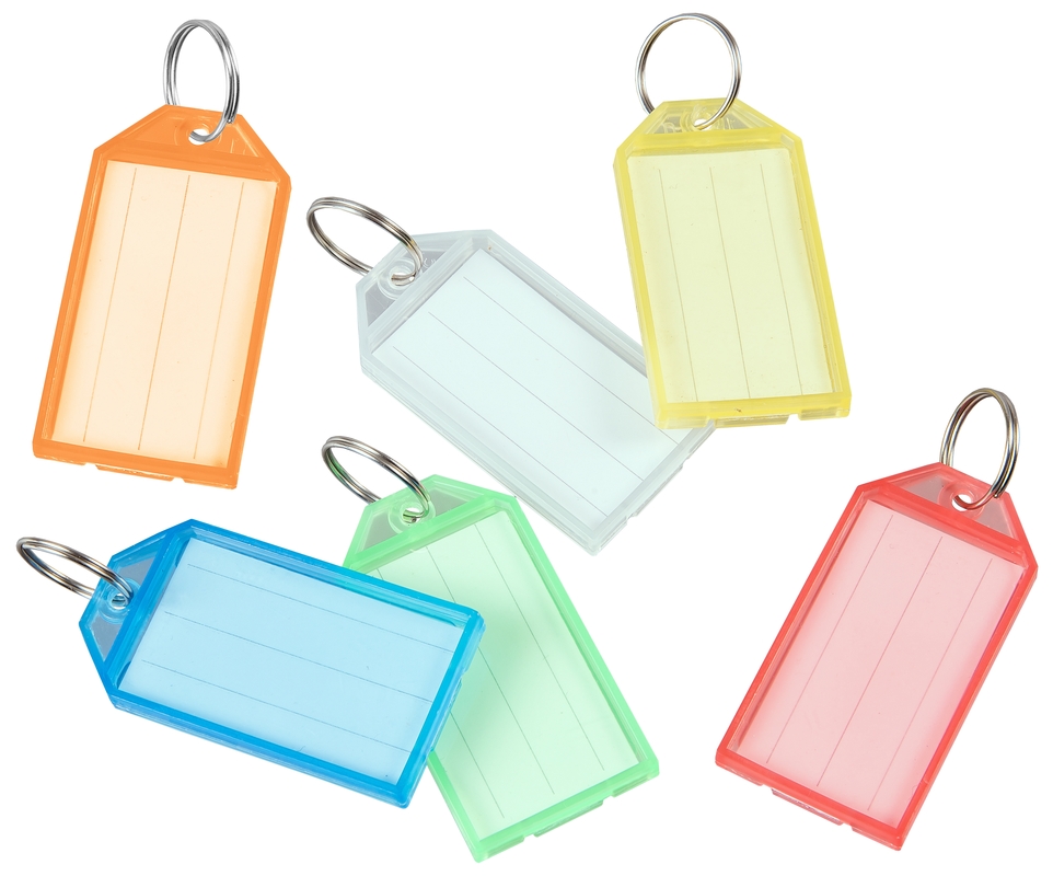 9219-00930 - Multi key tag overview colored 9219-00930 - Multi key tag overview colored