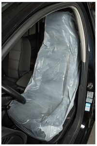 9219-00653 - Disposable seat cover on a roll