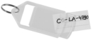 0508-00497 - Replacement labels for key tag Multi or Slide white