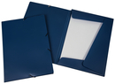 9038-00739 - Flap folder with elastic bands A4 transparent