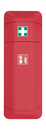 9127-01109 - Help Kit small fire extinguisher+first aid kits red