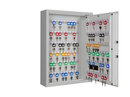 9201-00029 - Key cabinet with electronic lock for 120 keys open deco