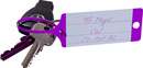 9208-00649-B - key tag Fix neutral violet