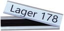 9218-03032 - Magnetic label holder transparent