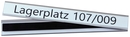 9218-03033 - Magnetic label holder transparent