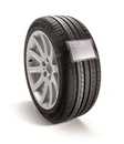 9219-00092 - wheel tyre tag on wheel