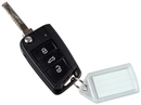 9219-00937 - Slide key tag transparent