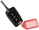 9219-00939 - Slide key tag red