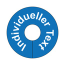 9219-01044 - Goods tag with individual printing