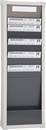 9219-02000 - Card-board 10 slots 1 column grey