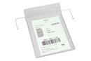 9219-10011 - Wire hanger pocket with cover transparent