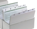 9600-00304 - A-Z index tabs DIN A5 grey